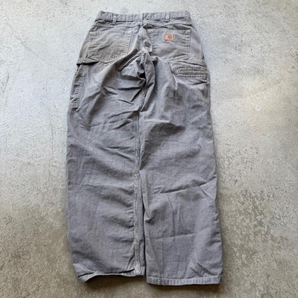 Early 2000s Carhartt Leather Tab Carpenter Pants Workwear Skater